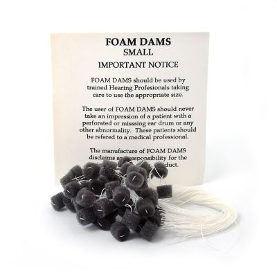 Foam Dams small grey color