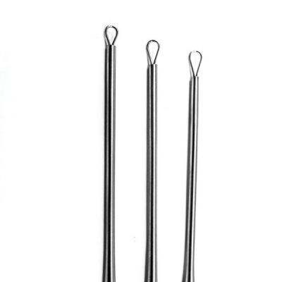 Billeau curettes showing sizes