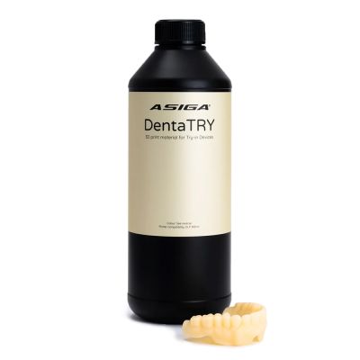 Asiga DentaTRY Resin,1 kg Bottle