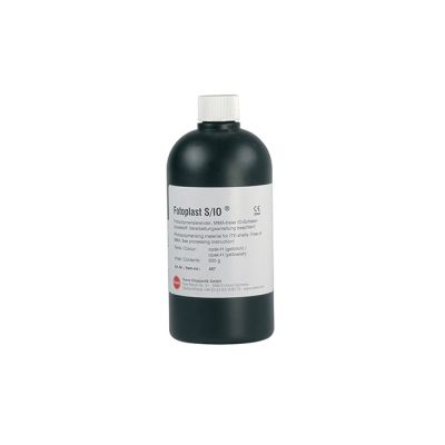 Dreve 48552 Fotoplast S IO, LV Dark Brown Opaque 4, 500g Bottle