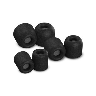 Comply Isolation Plus Tx-400 Eartips with wax guards, Mixed Sizes, 3 Pairs small, medium, large