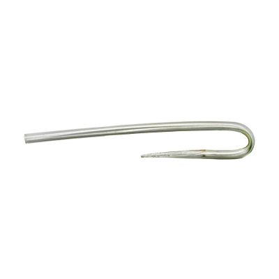 Hal-Hen #13 super thick single bend long quill tygon tubing. Pack of 25.