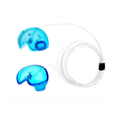 Doc's Proplugs No Vent with Leash, Small, 1 Pair, Blue