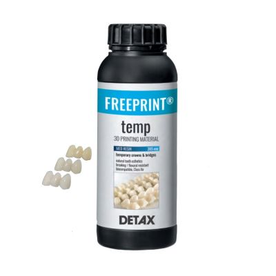 Detax 02130 Freeprint Temp Resin, A2, 1 kg Bottle