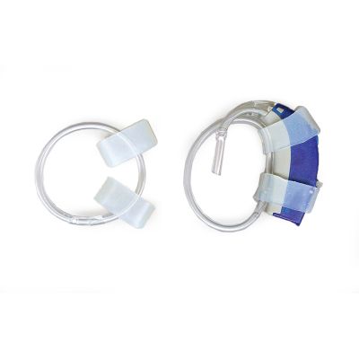 Huggie Aids 3-3/4" hearing aid retainers. Pair