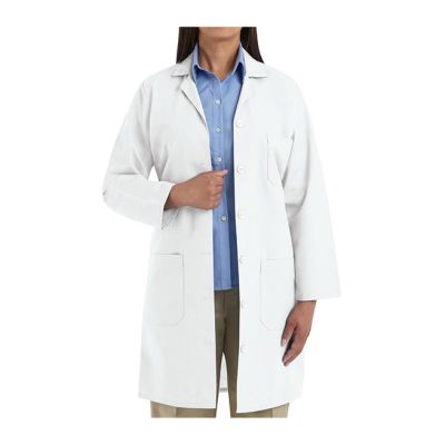 KP13 Women's Knee Length Lab Coat, Large