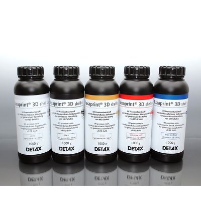 Detax 03538 Luxaprint 3D Shell Resin, Beige, 500 g Bottle