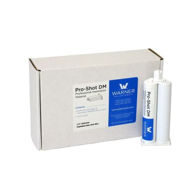 Tech-care Pro-Shot DM Impression Material, Box of 8 Cartridge
