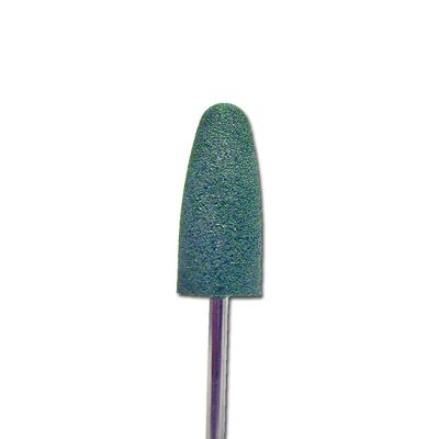 Coarse Grit Polishing Point, Large Bullet, Green