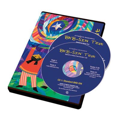 BKB-SIN Compact Disc test set for hearing loss