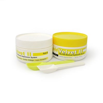 Gold Velvet II Silicone Impression Material, 40 Impressions, 660 g