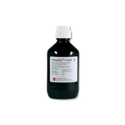 Dreve 43201 Fotoplast S Hard, Reddish Transparent, 250g Bottle