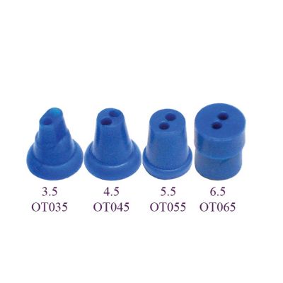OT045 Single Use Eartips, 4.5 mm, Blue, Pack of 100